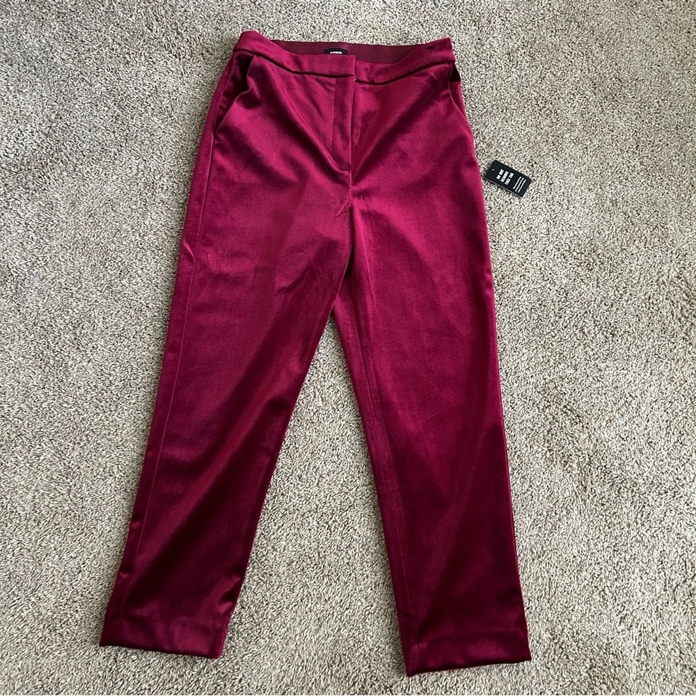 Women's Burgundy Pants